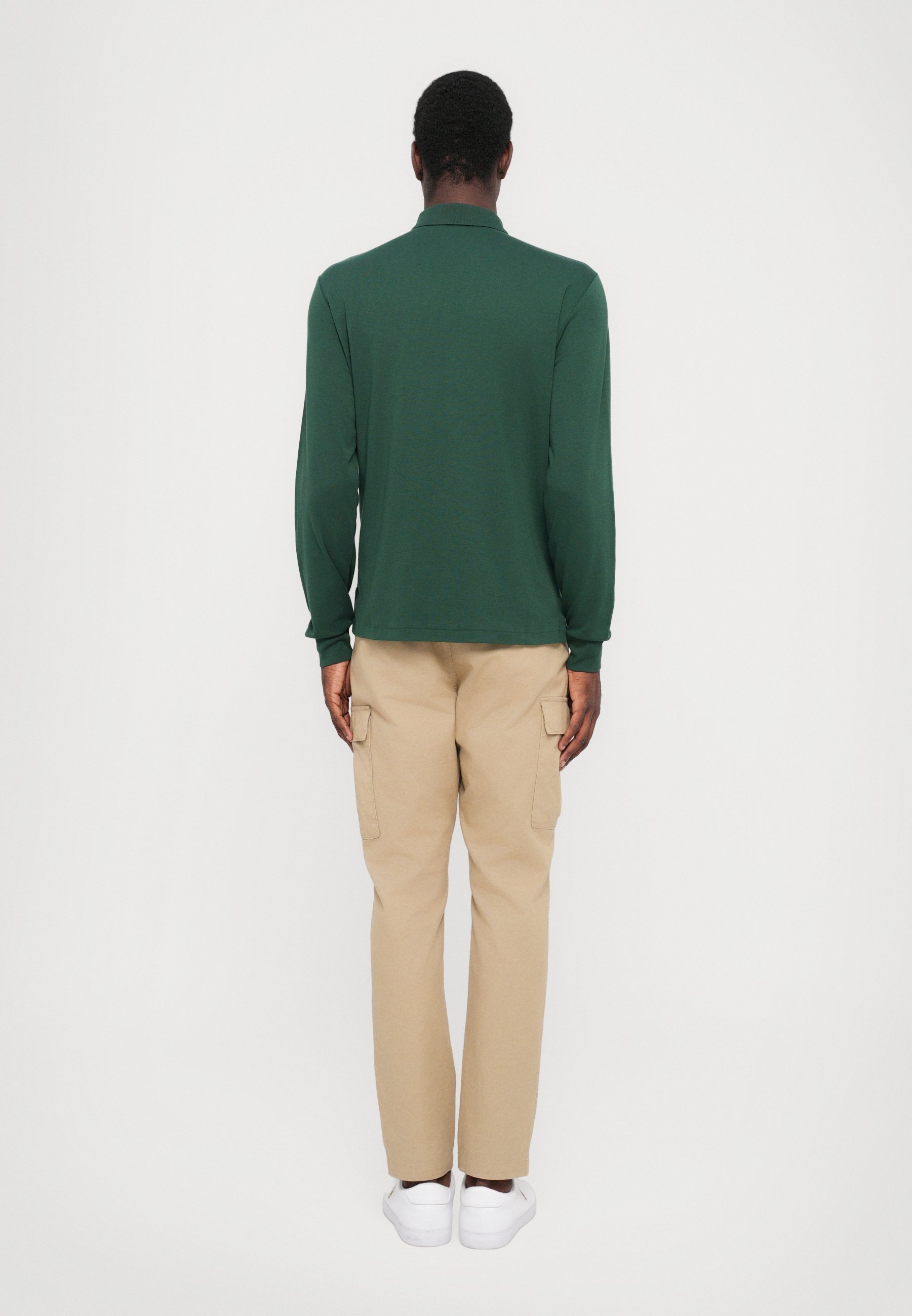Polo Ralph Lauren shirt met lange mouwen - Polo shirt - vintage dennenhout