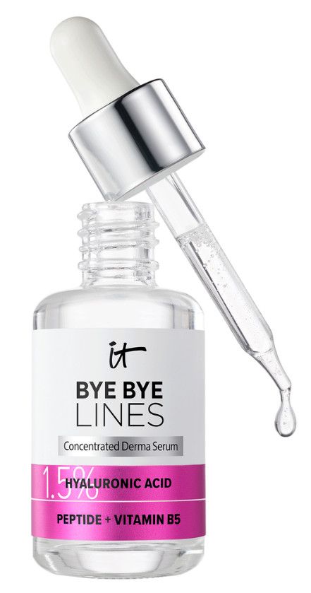 „Bye Bye Lines“ mimikos raukšles mažinantis veido serumas Prabangus raukšles ir senėjimą stabdantis serumas