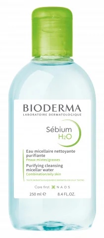 BIODERMA Sebium H2O 250 ml puhastus- ja meigieemaldusgeel
