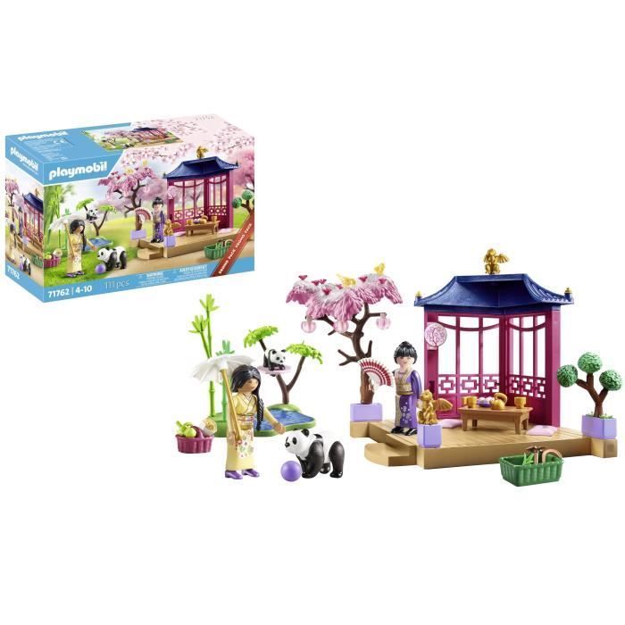 PLAYMOBIL 71762 Asian Garden with two figures and pandas, Promo pack, 111 pieces, Ages 4+
