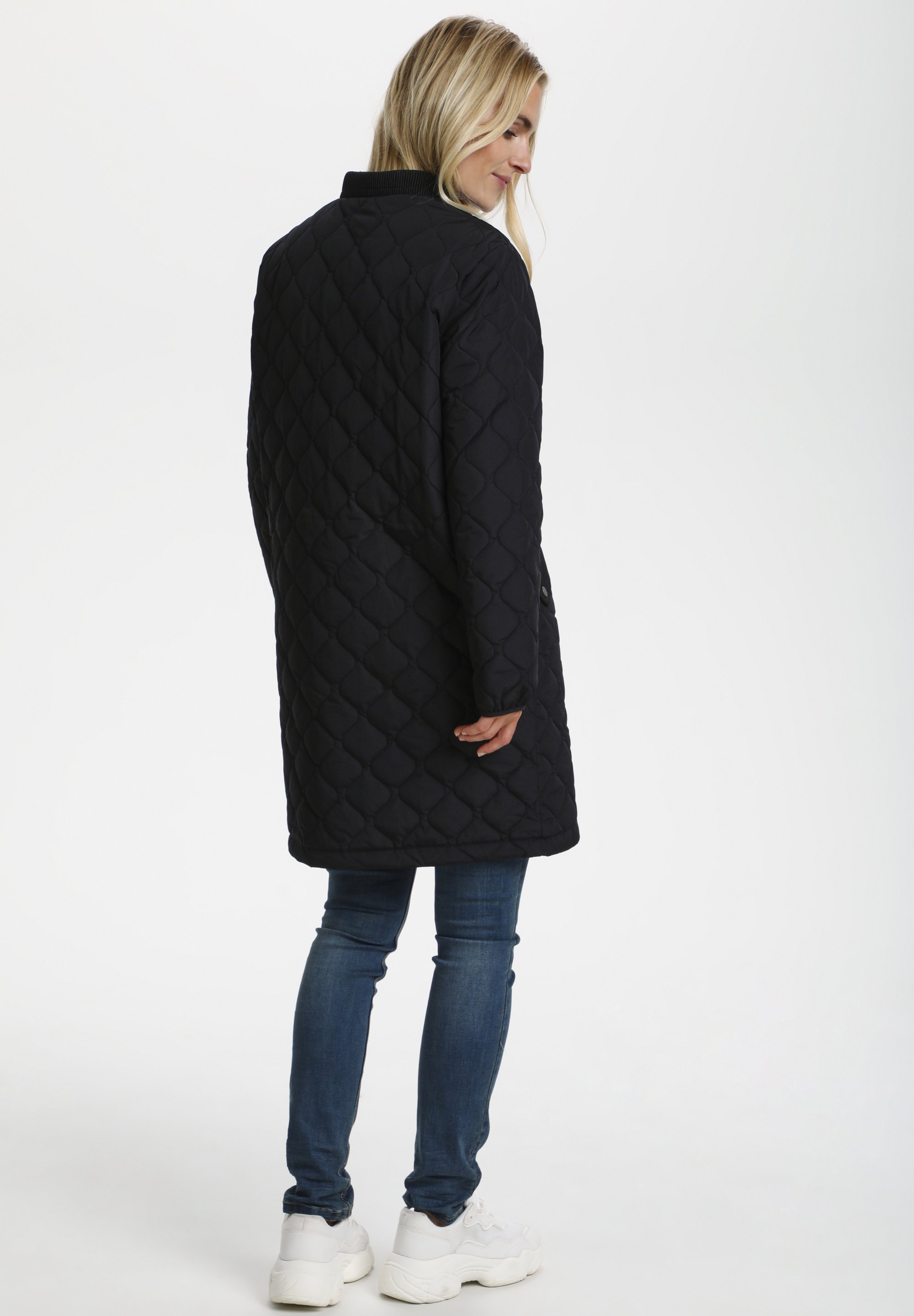 Crème ARWEN - Veste légère - noir profond