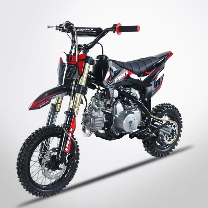 PROBIKE 50 SX 12/10 Moto de cross para niños - Roja - Edición 2025