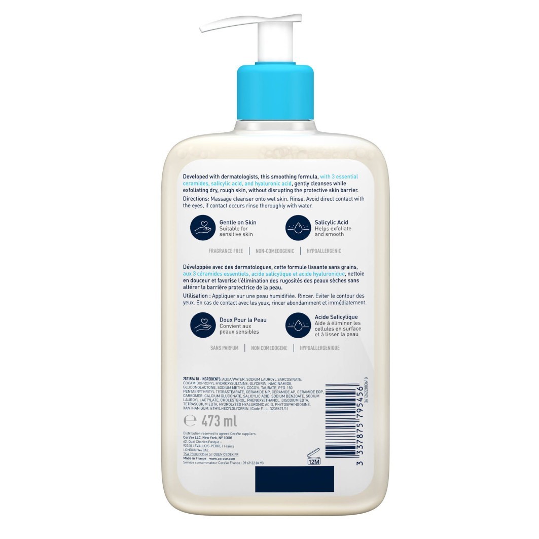 CeraVe Reinigungsgel SA Anti-rauher Hautreinigung - 236 ml