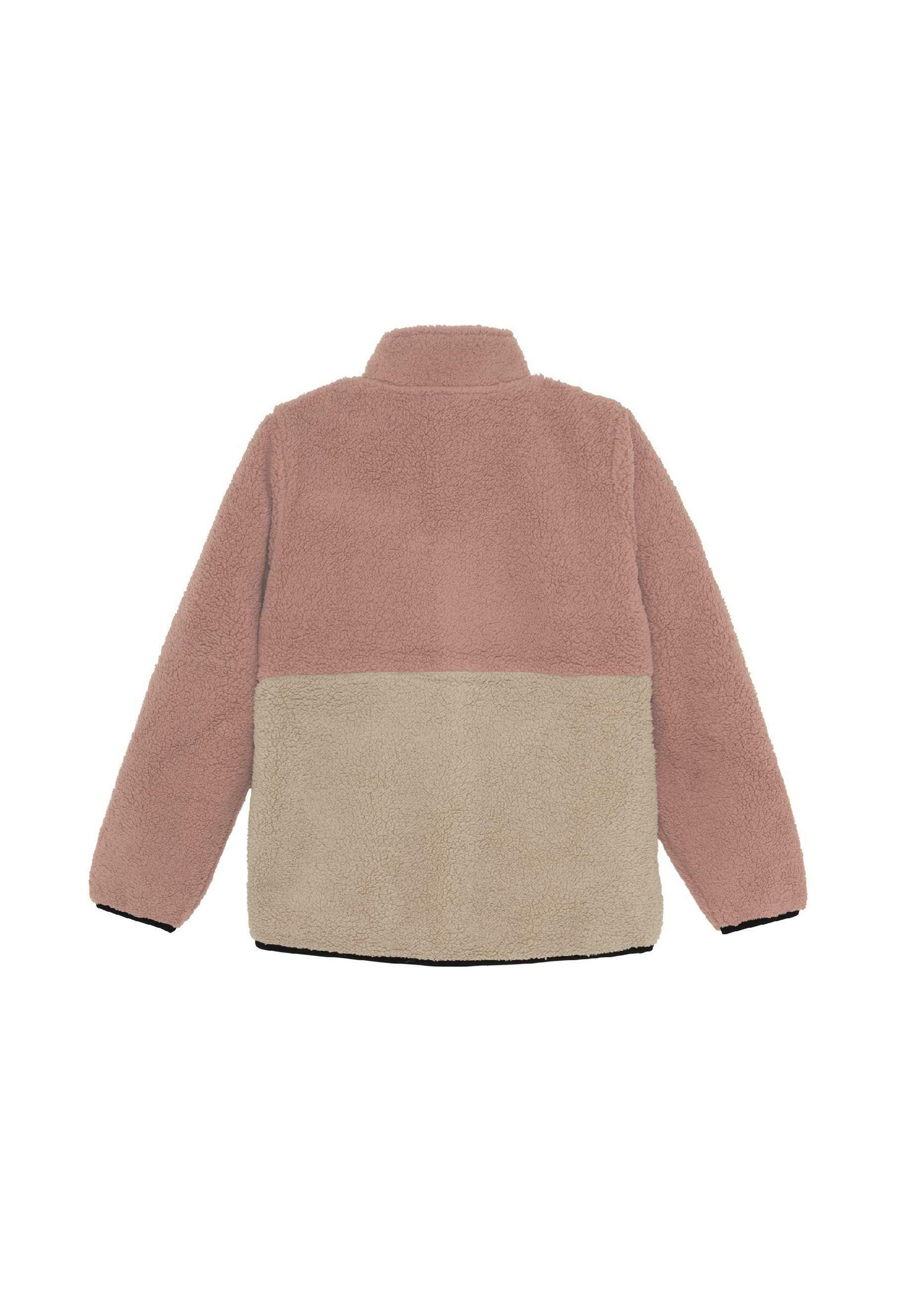 Color Kids COFLEECE JAS - Fleece jas - houtroos
