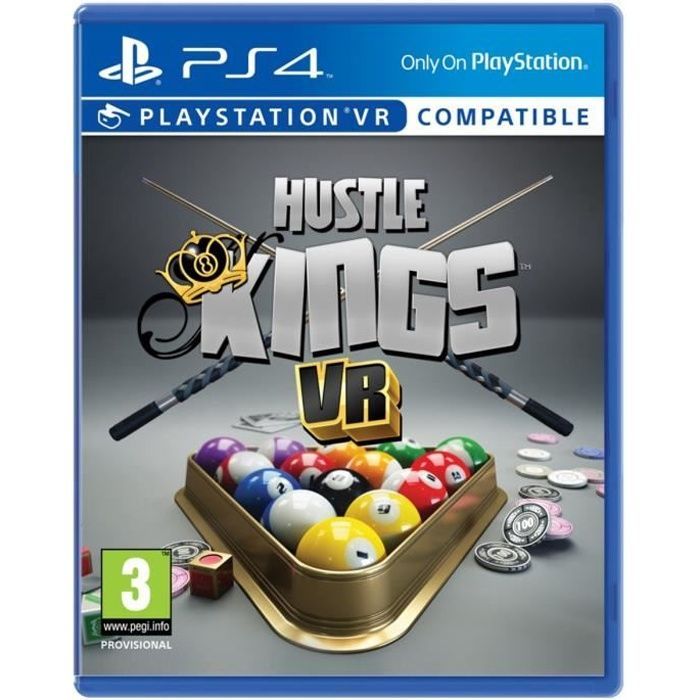 Hustle Kings VR Game for PS4/PSVR
