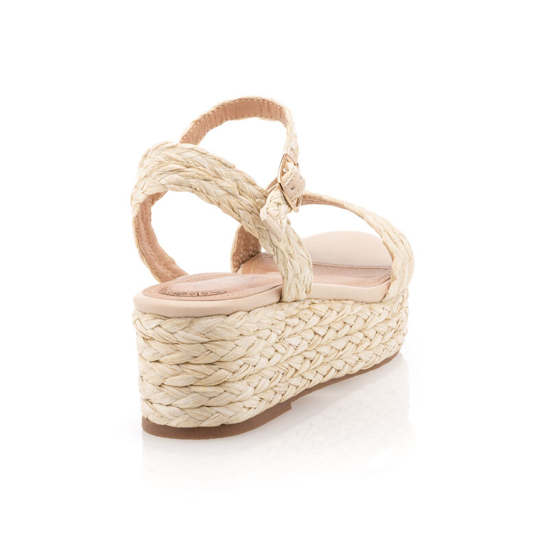Sandales / nu-pieds Femme Beige