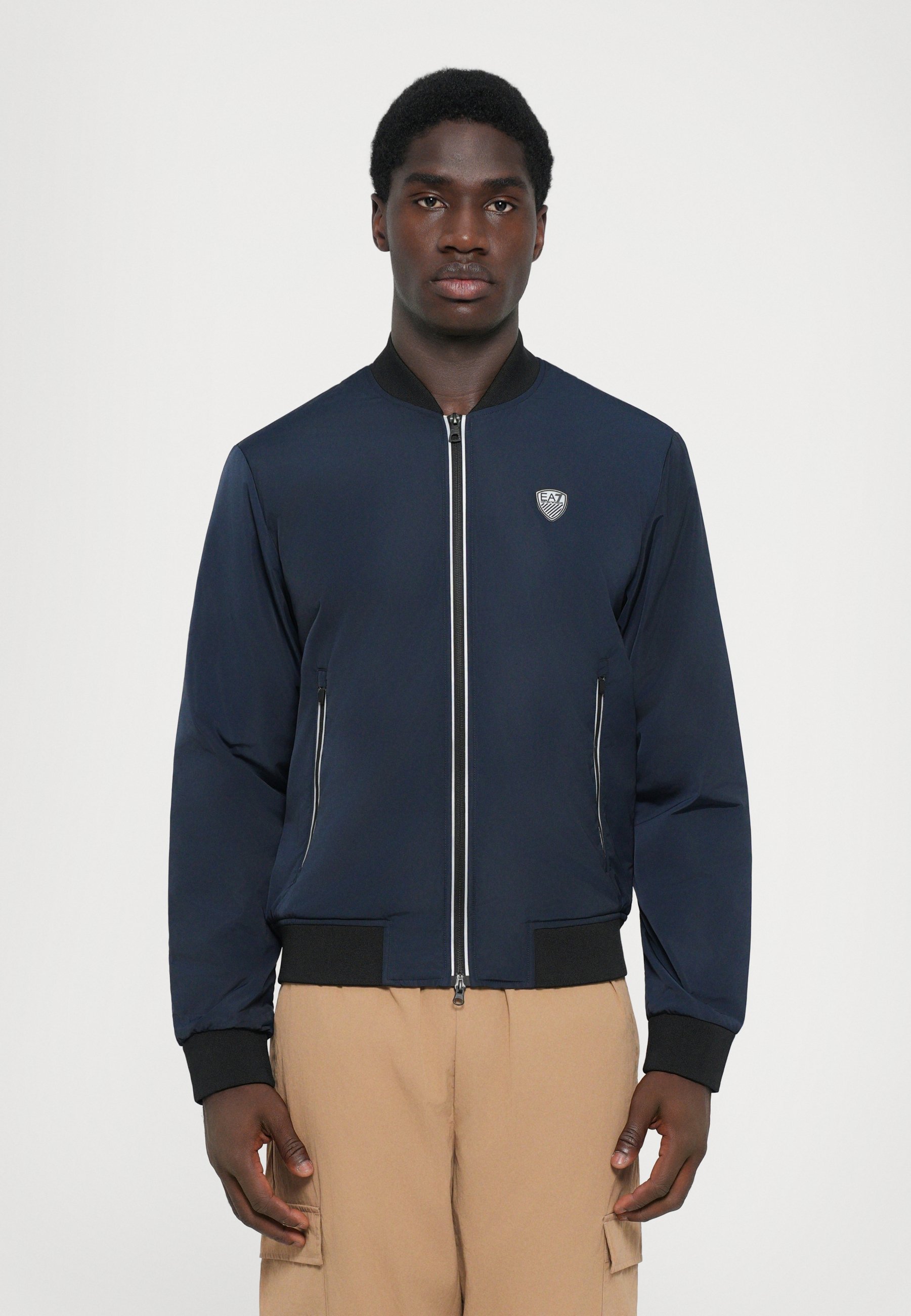 EA7 Emporio Armani TRAIN PREMIUM JACKET - Lichte jas - blauw