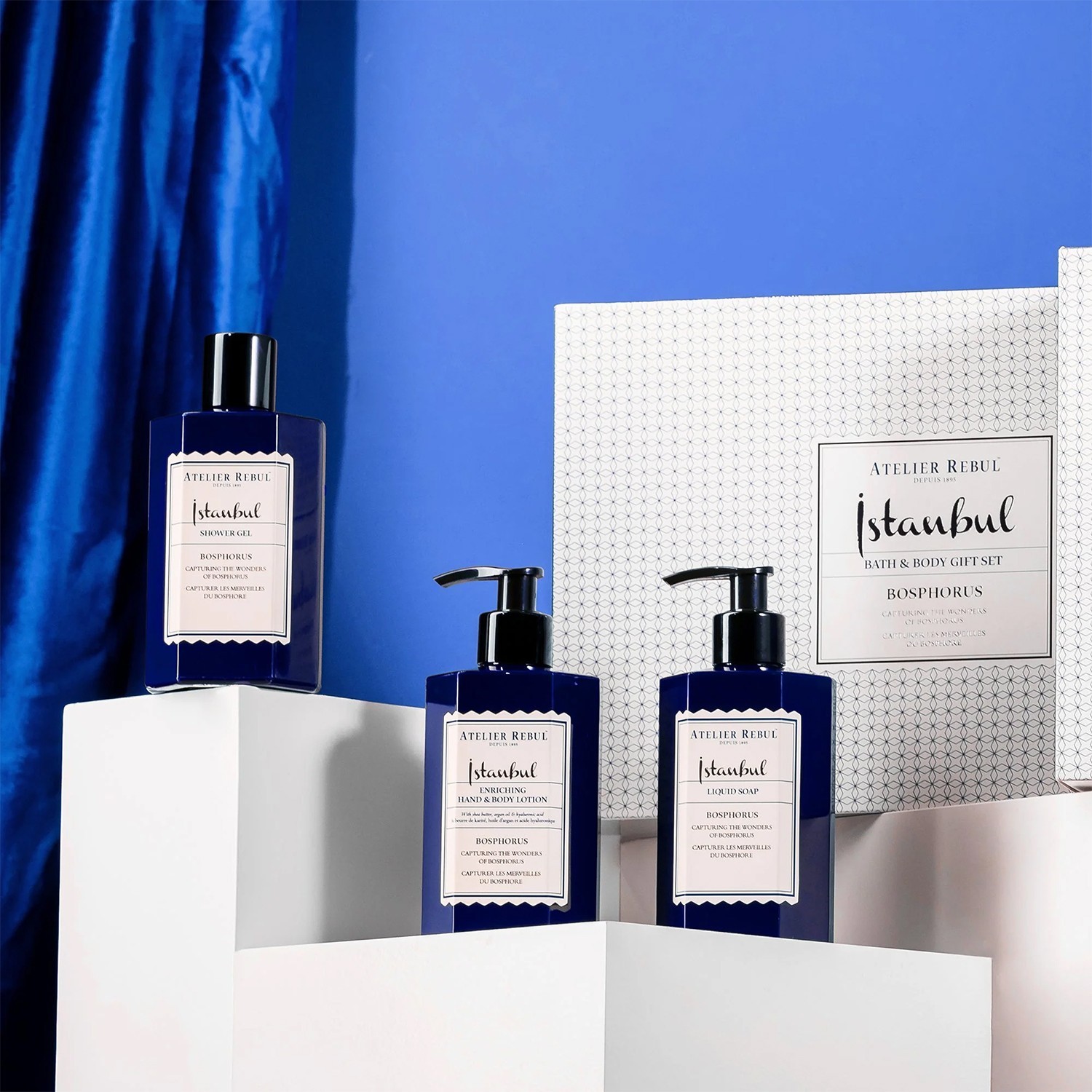Atelier Rebul Istanbul Bosphorus Body Care Set - Darilni set za kopel in nego telesa - 1 kos