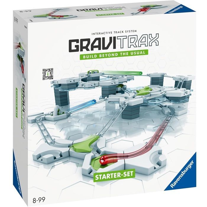 Gravitrax Starterset, 122 Teile, Kugelbahn, Kreatives Konstruktionsset, ab 8 Jahren, 22410, Ravensburger