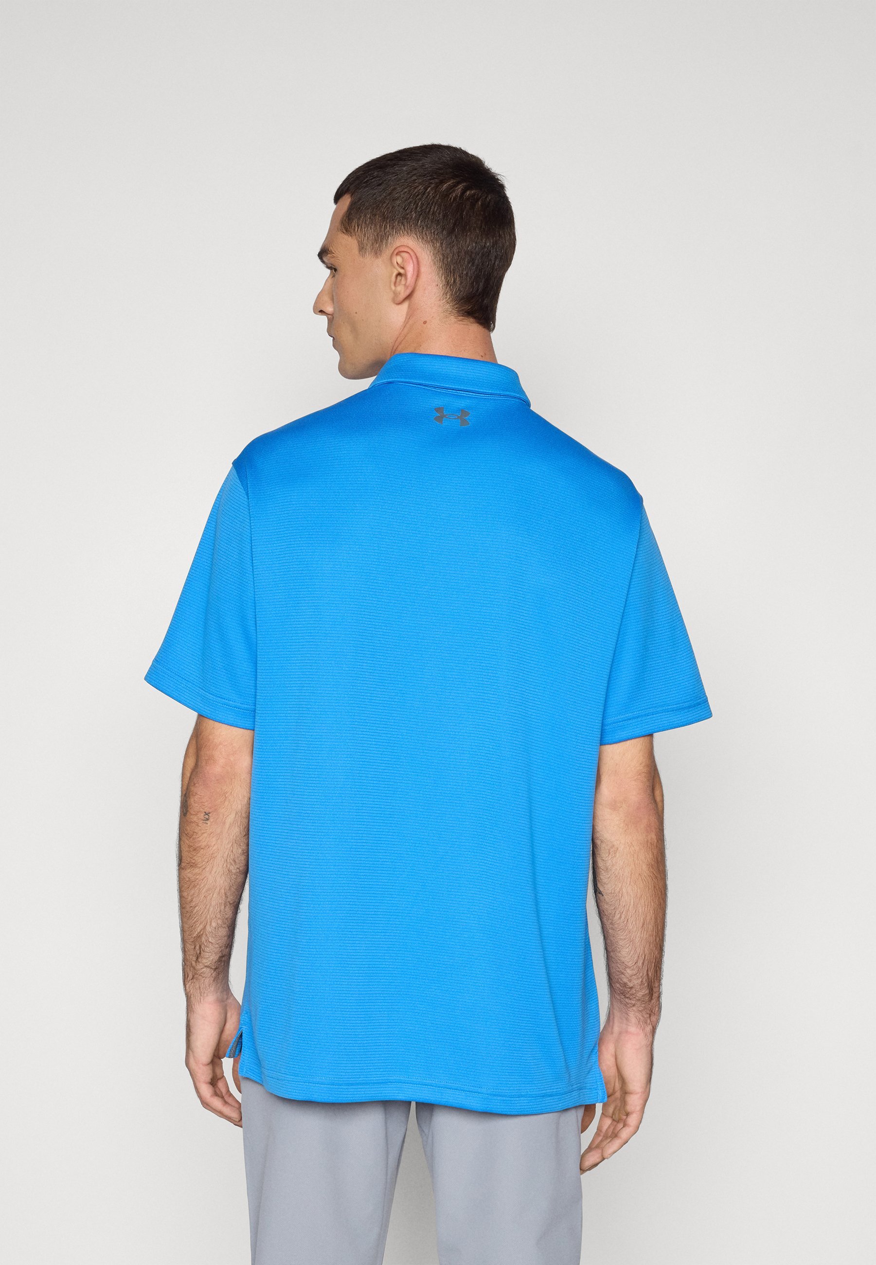Polo Under Armour TECH - bleu atlantis/gris foncé