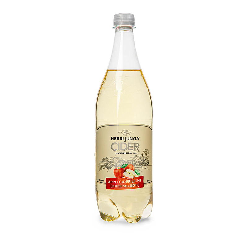 Herrljunga Äppelcider 1 dl/socker Herrljunga