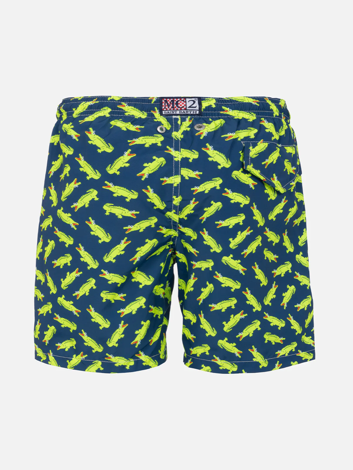 Kinderzwempak met krokodillenprint