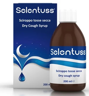 DMG ITALIA Selentuss sirop contre la toux sèche 200 ml