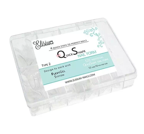 Elisium Quick Shape Nail Form Typ 2 120 sztuk