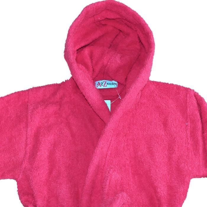 Bata de baño con capucha para niñas, ideal para estar en casa, de 5 a 13 años.