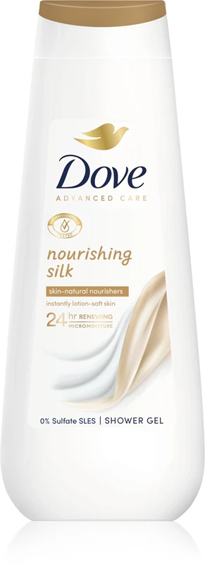 Dove Advanced Care Nourishing Silk хидратантни гел за туширање