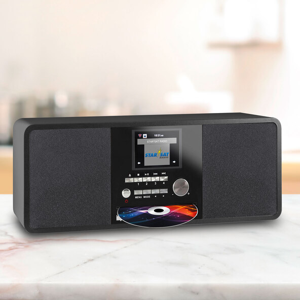 Multifunction radio DABMAN i200 CD, black