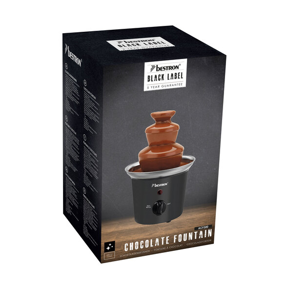 Fondue de ciocolată, neagră
