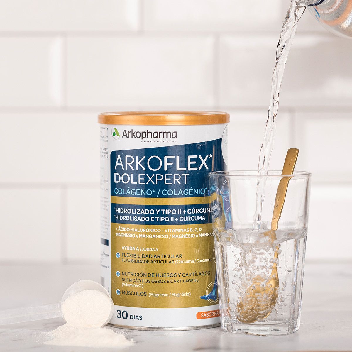 Arkoflex Dolexpert apelsīnu kolagēns Vitamīni un minerālvielas