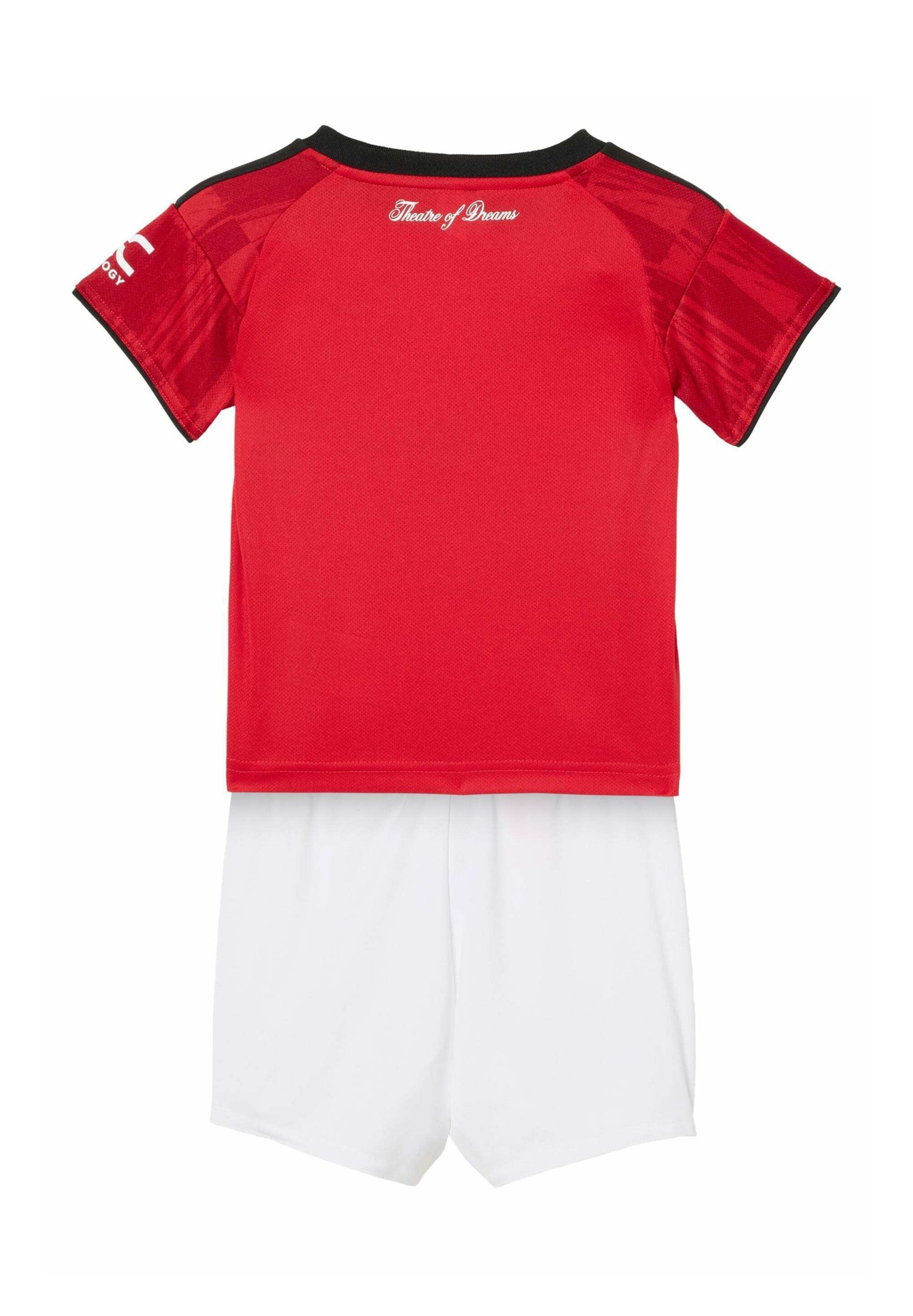 adidas Performance MANCHESTER UNITED THUISTENUE SET - Clubkleding - mufc rood