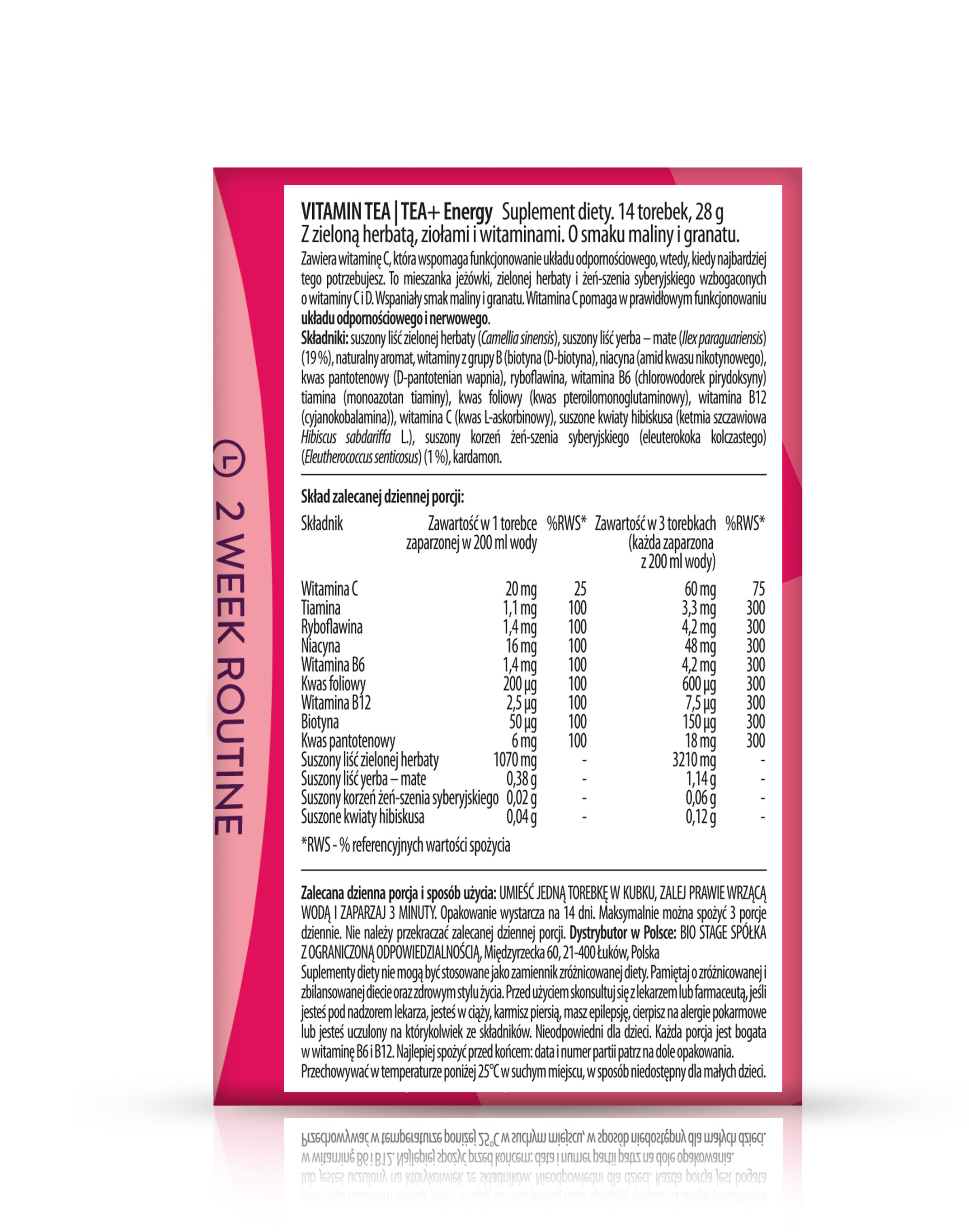 Τσάι Vitabiotics+ Τσάι βιταμινών