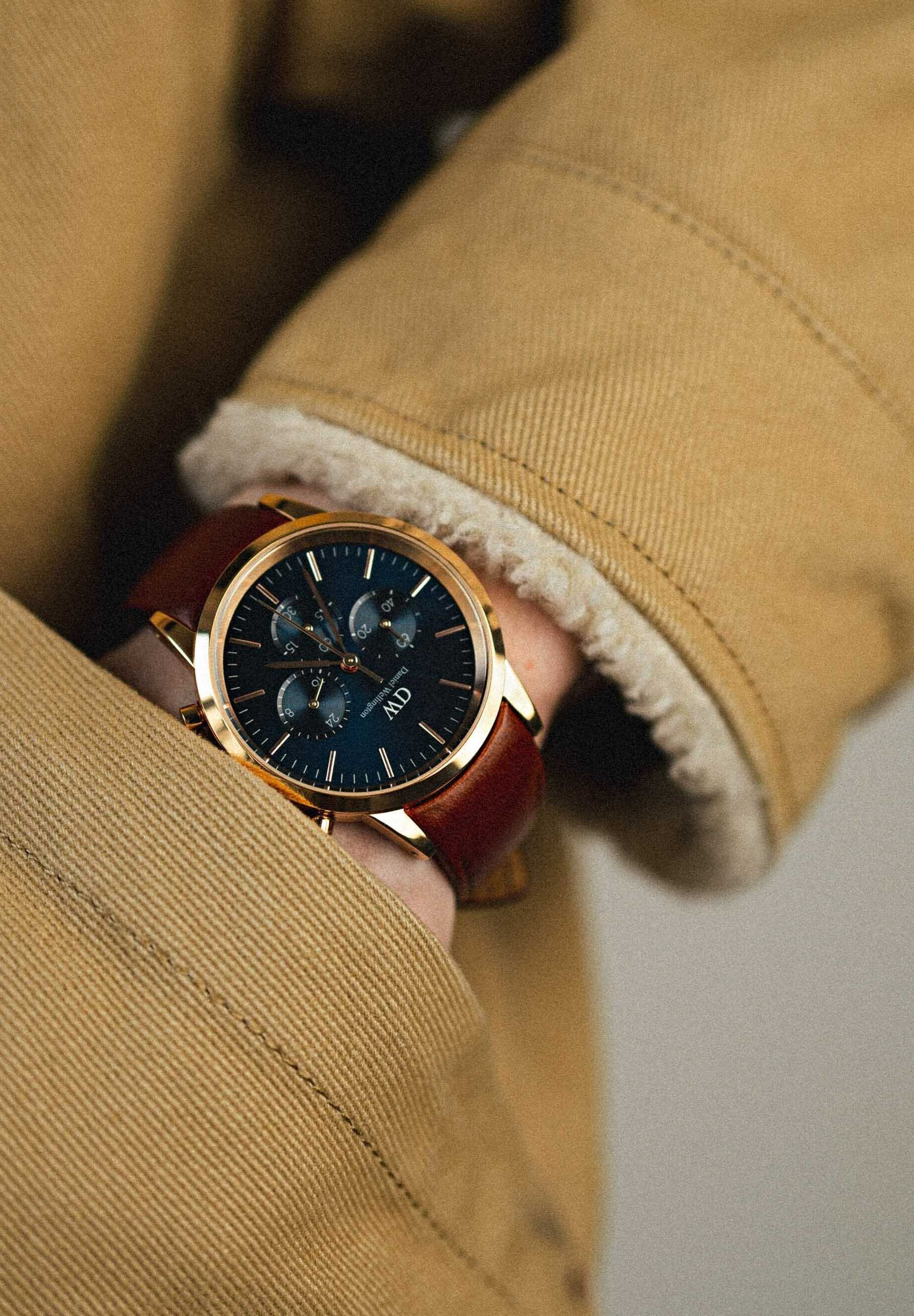 Daniel Wellington ICONIC - Chronograph - roségoldfarben