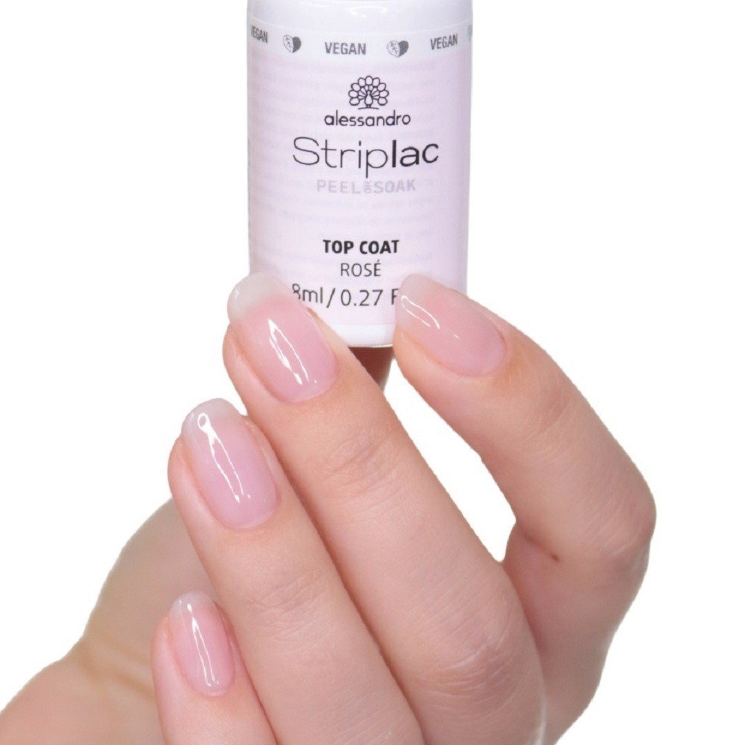 Alessandro Peel Or Soak Top coat Rosé