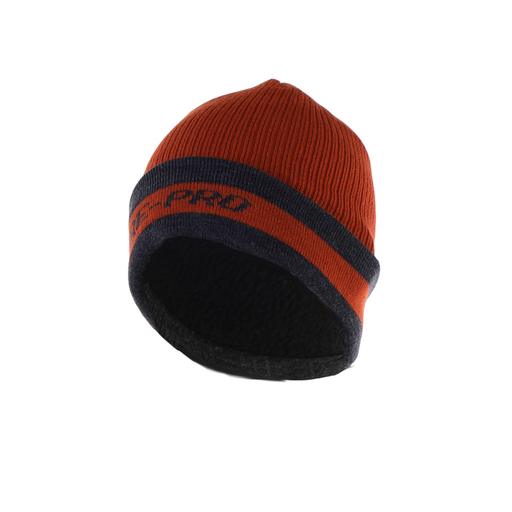 Combi Gorro Uni.acr-lana Antrac-naranj-1 T.u