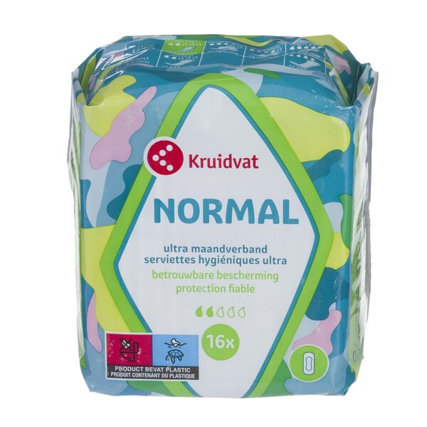 Podpaski higieniczne Kruidvat Ultra Normal<br>16 sztuk
