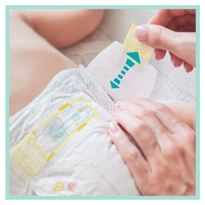 Pañales Pampers Premium Protection para recién nacidos, talla 1 (2-5 kg), 96 pañales - Paquete Jumbo