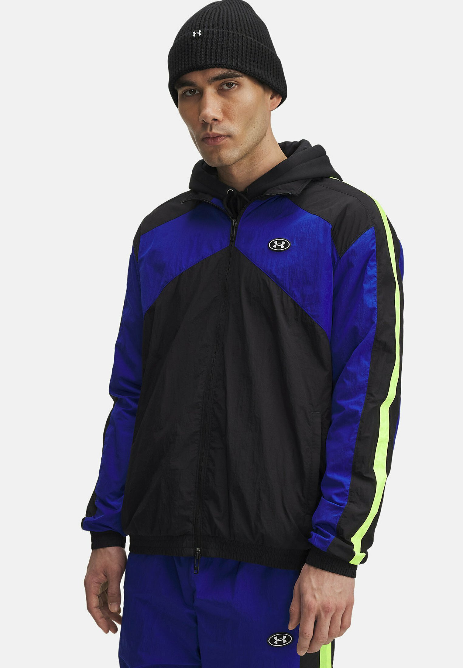 Under Armour ICON WOVEN - Trainingsjack - zwart