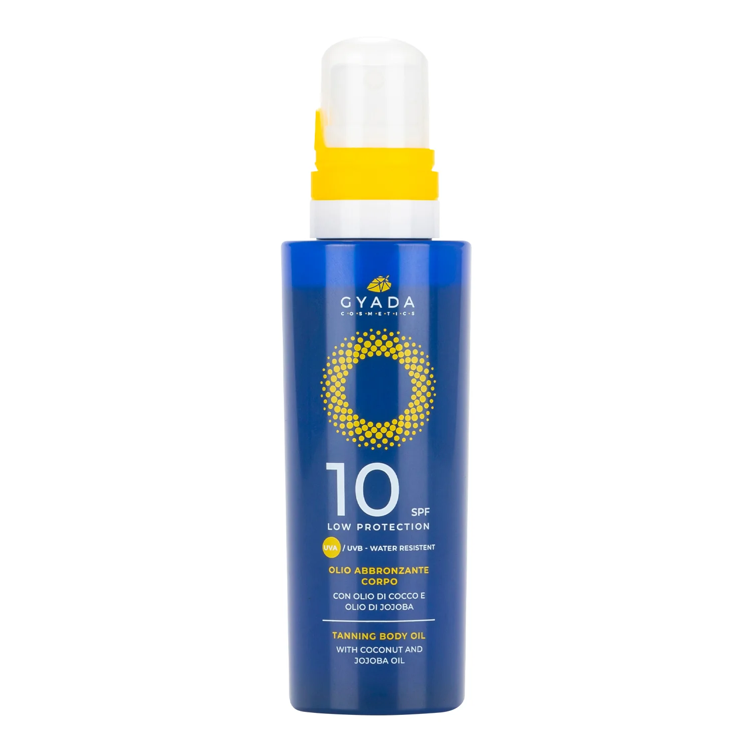 Solari Olio Abbronzante Solare SPF10 - Olio solare corpo bassa prot.