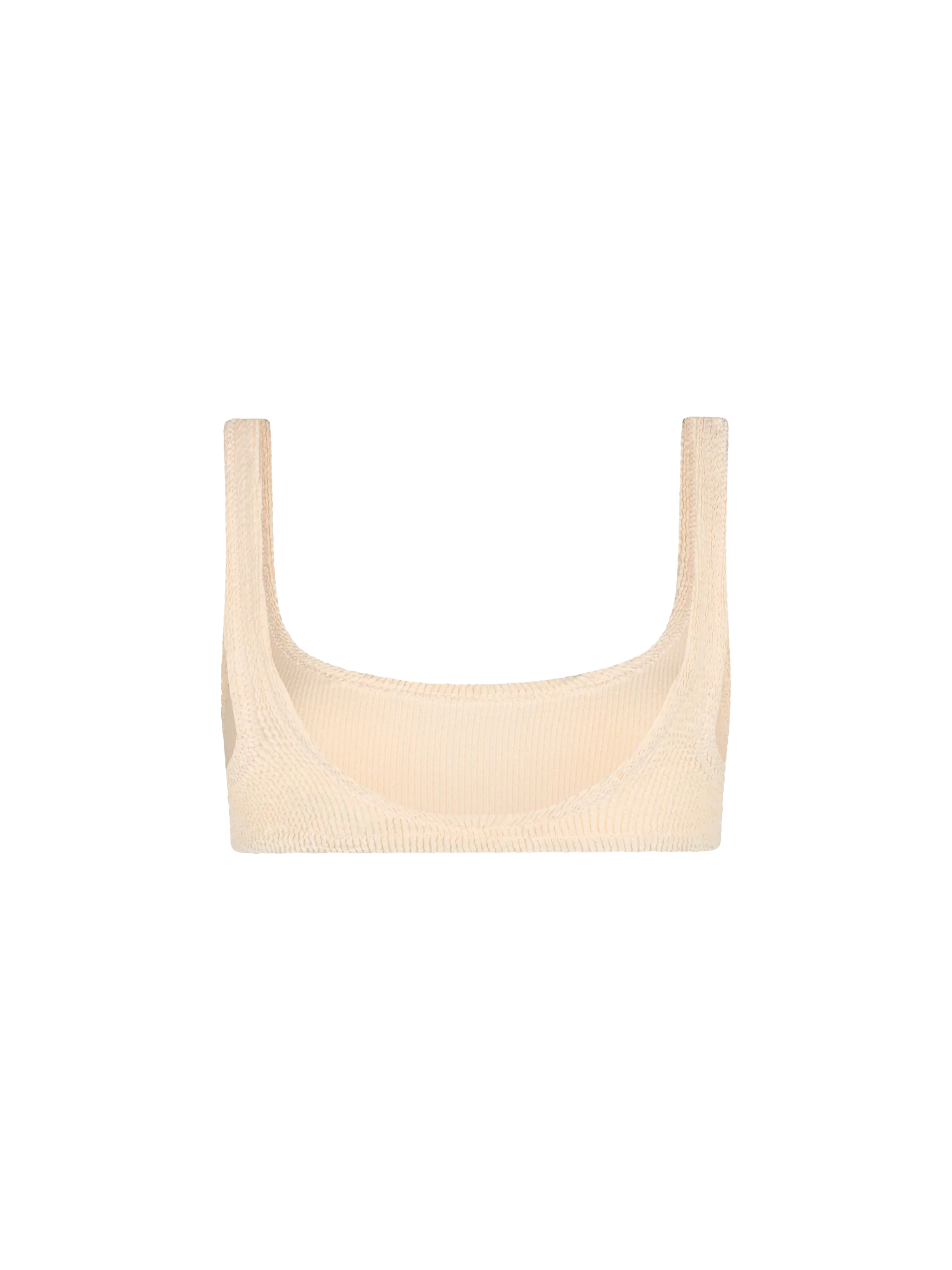 Klassieke beige gekreukte bralette voor dames van Naima