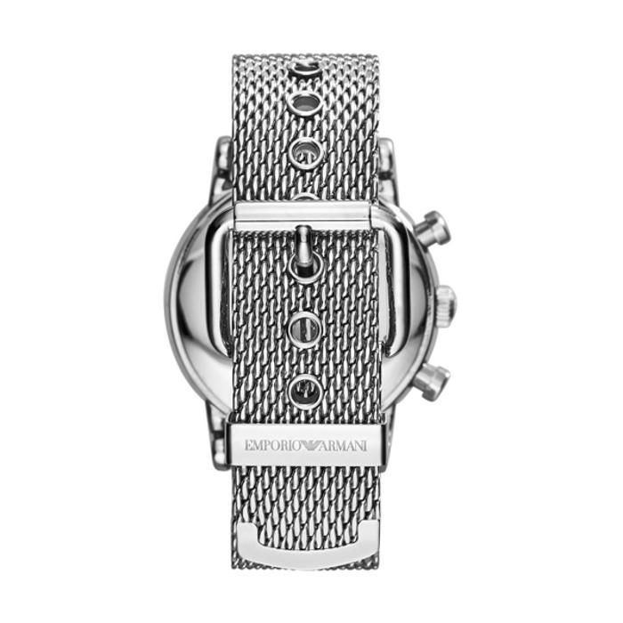 Montre Homme - EMPORIO ARMANI - AR1808 - Etanche 5 ATM - Quartz - Verre minéral
