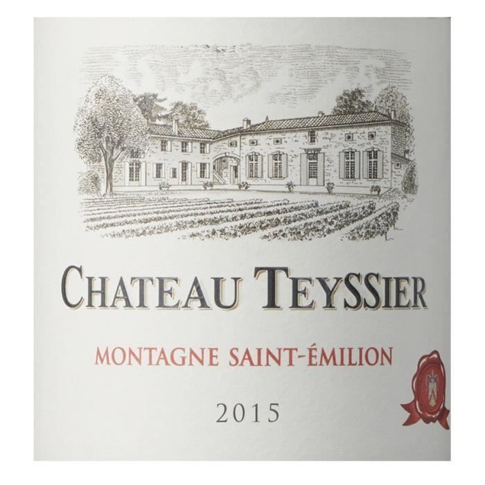 Château Teyssier 2023 Montagne Saint-Emilion - Vino Tinto Burdeos