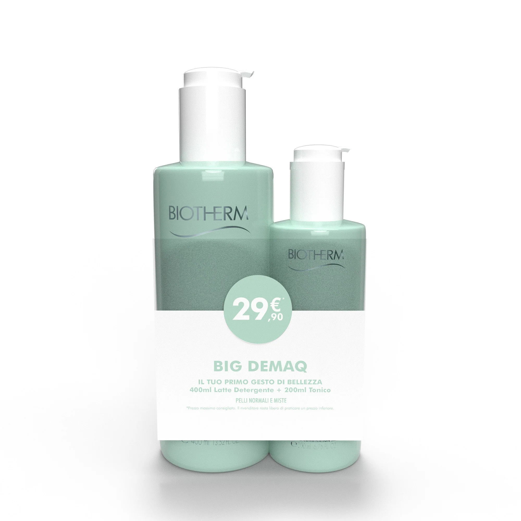 Detergenti Biosource Big Demaq Peau Normale/Mixte - Cofanetto Detergente