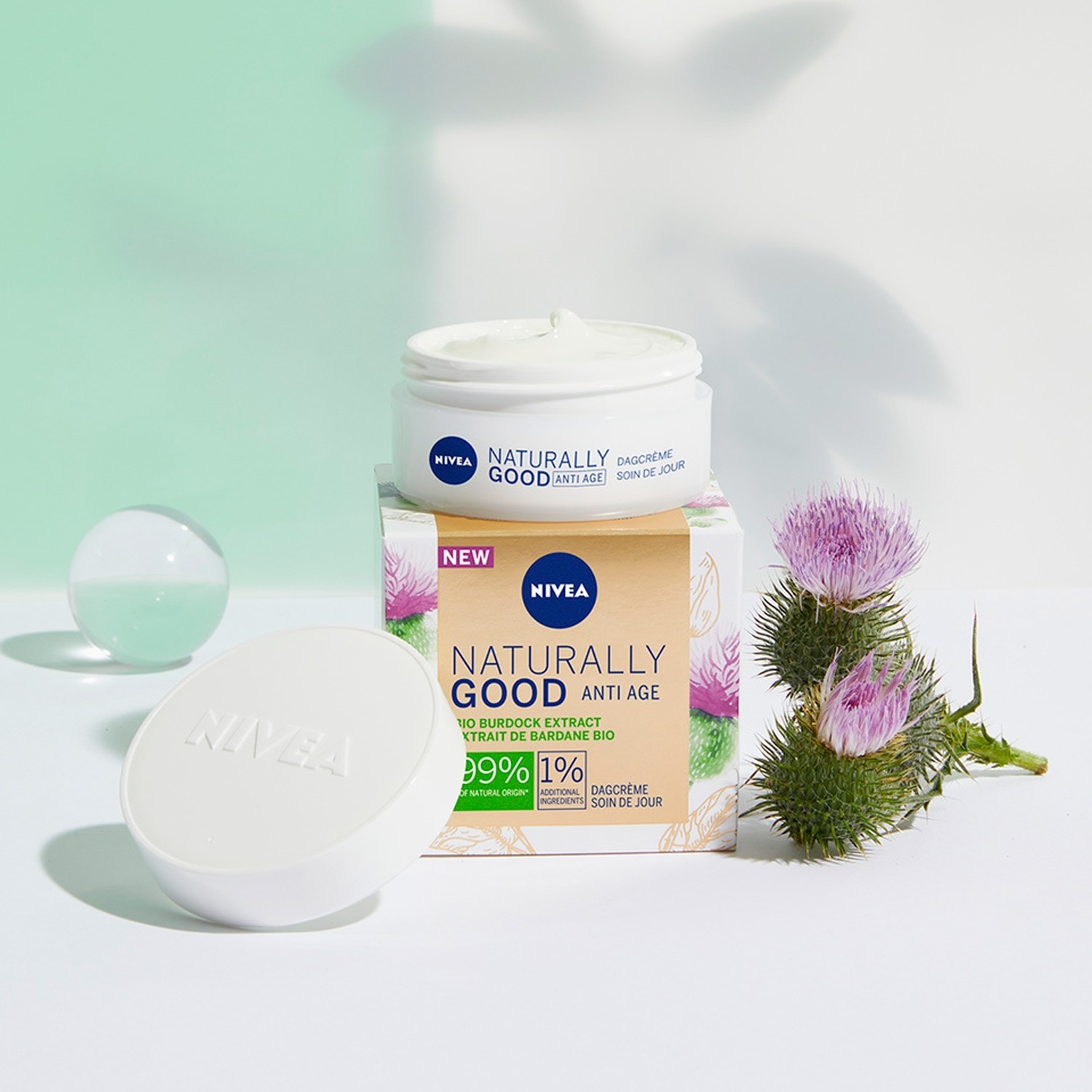 NIVEA Soin de jour anti-âge Extrait Bardane BIO
