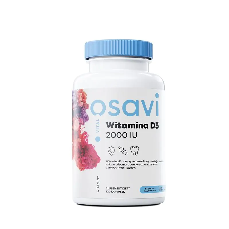 Osavi Witamina D3 2000 IU, Kapsułki