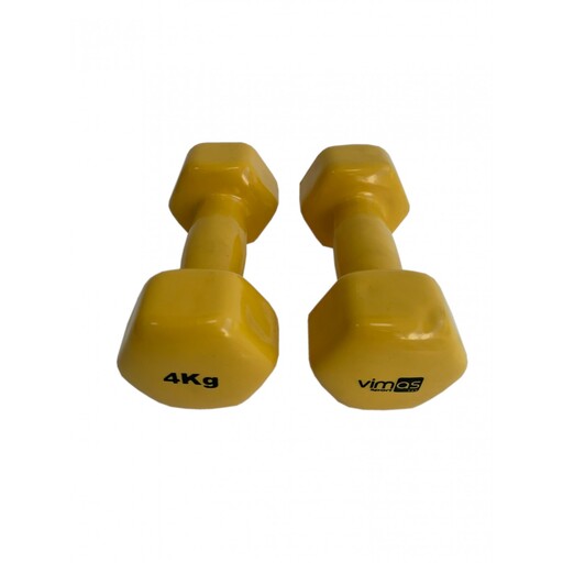 Mancuernas 4 Kg. Conjunto de 2 unidades Vimas Sports