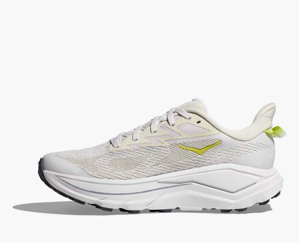 HOKA Challenger 8 Blanc / Néon Hoka Agrumes