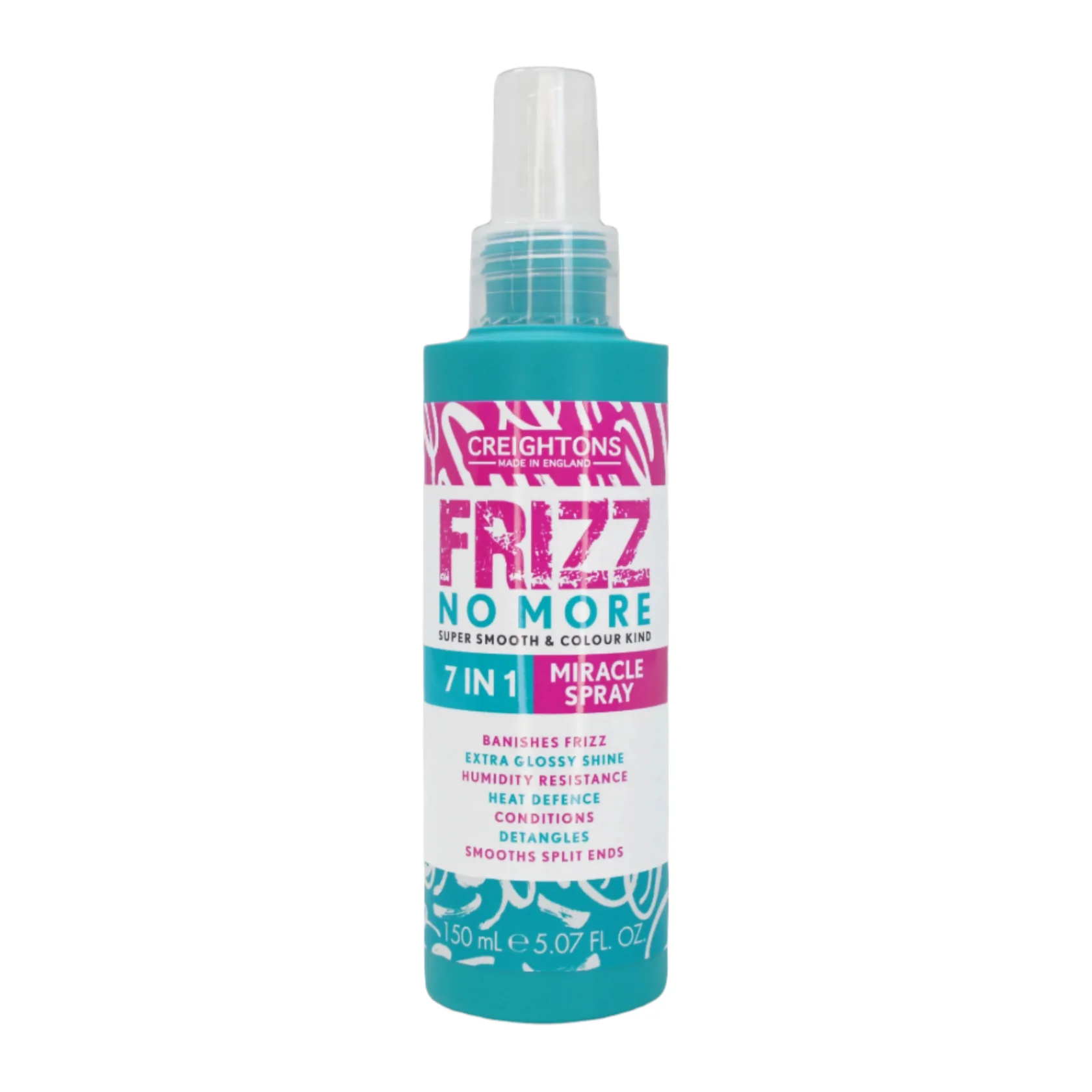 Frizz No More 7 u 1 čudesni sprej Zaštita kose od topline
