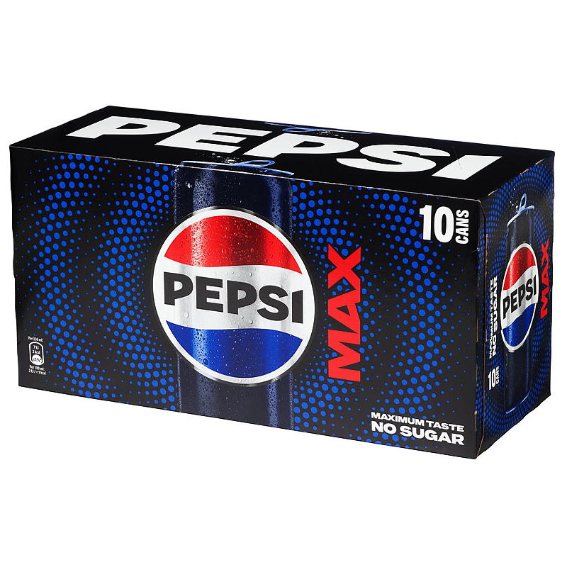 Pepsi Pepsi Max 10x0,33 l dåse