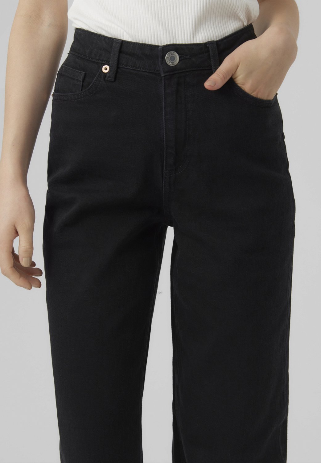 Vero Moda lange broek met wijde pijpen