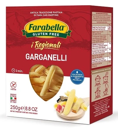 FARABELLA Farabella I Regionali Rustikale glutenfreie Garganelli 250 g