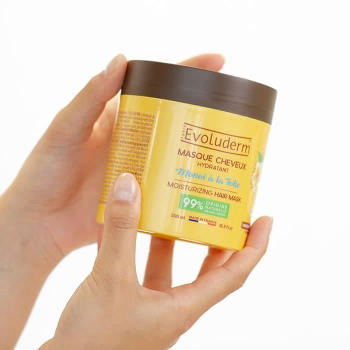 EVOLUDERM - Monoi Madness Body & Hair Routine - 8 products - Naturally Derived Ingredients