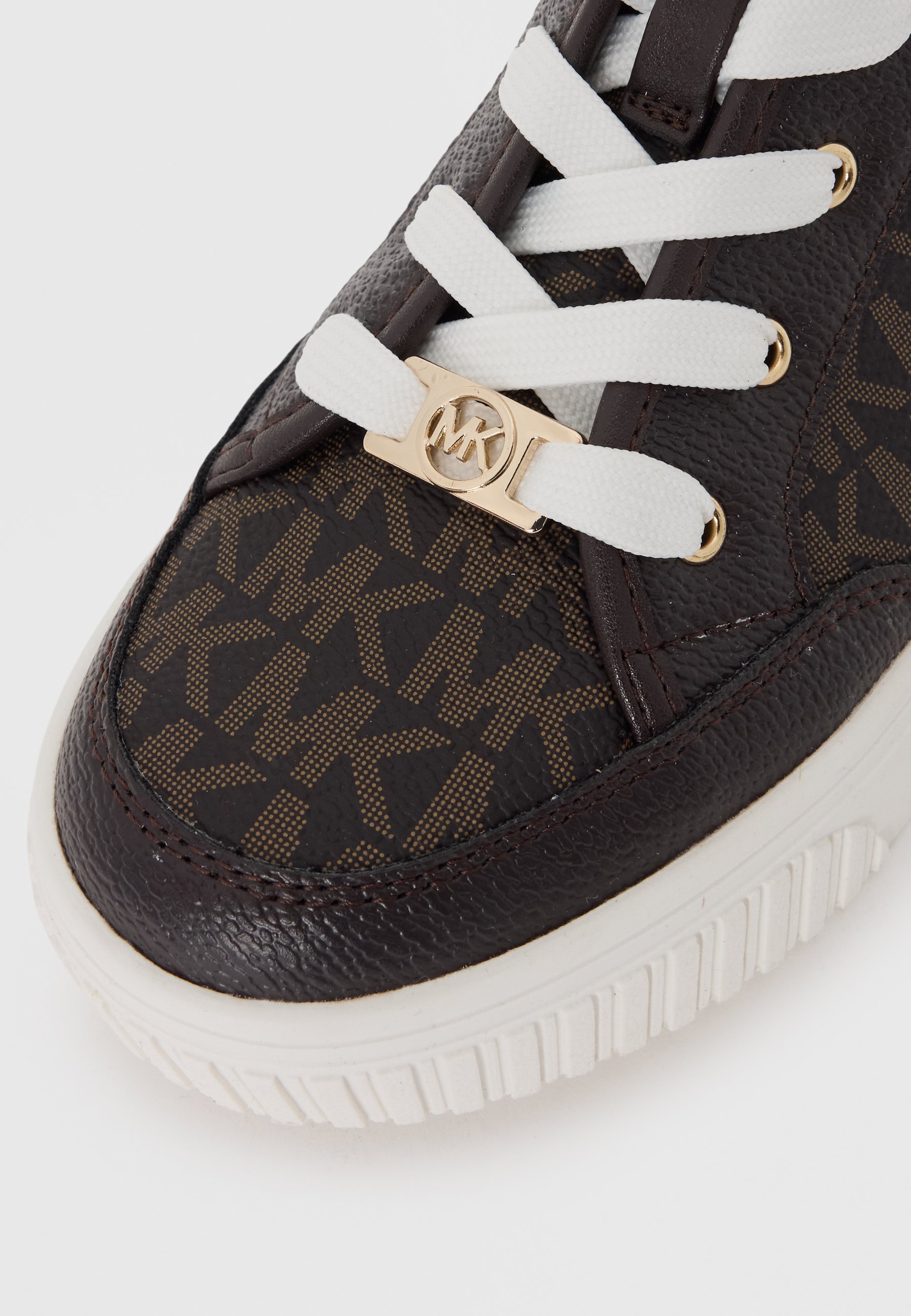 Michael Kors Kids SHEA SPLIT - Hoge sneakers - bruin