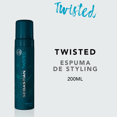 Sebastian Professionals Twisted -muotoiluvaahto kiharille hiuksille 200ml