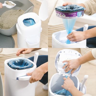 LitterLocker® van Litter Genie voor het weggooien van kattenbakvulling