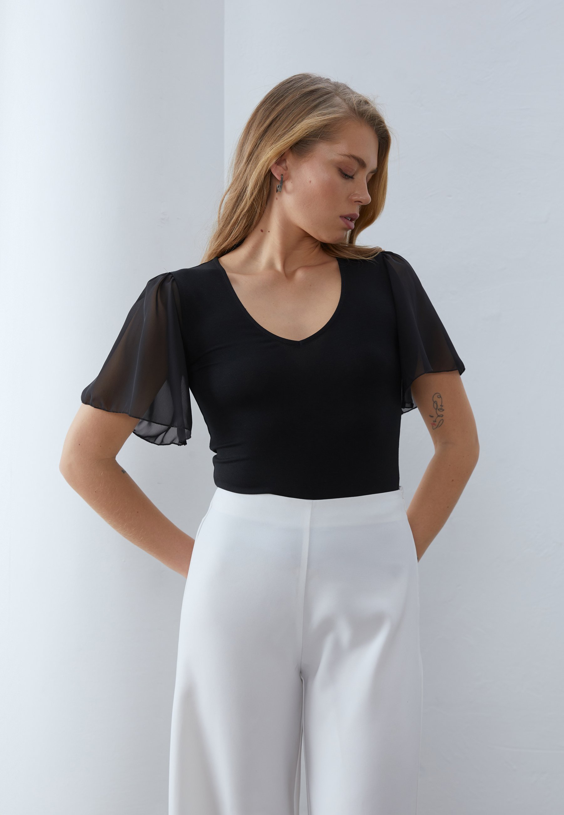 T-shirt imprimé Anna Field - noir
