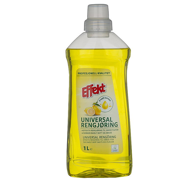 Effekt Rengøring 1 l Universal, citron, Effekt